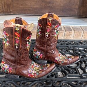 Old Gringo Multicolor Embroidered Heeled Boots